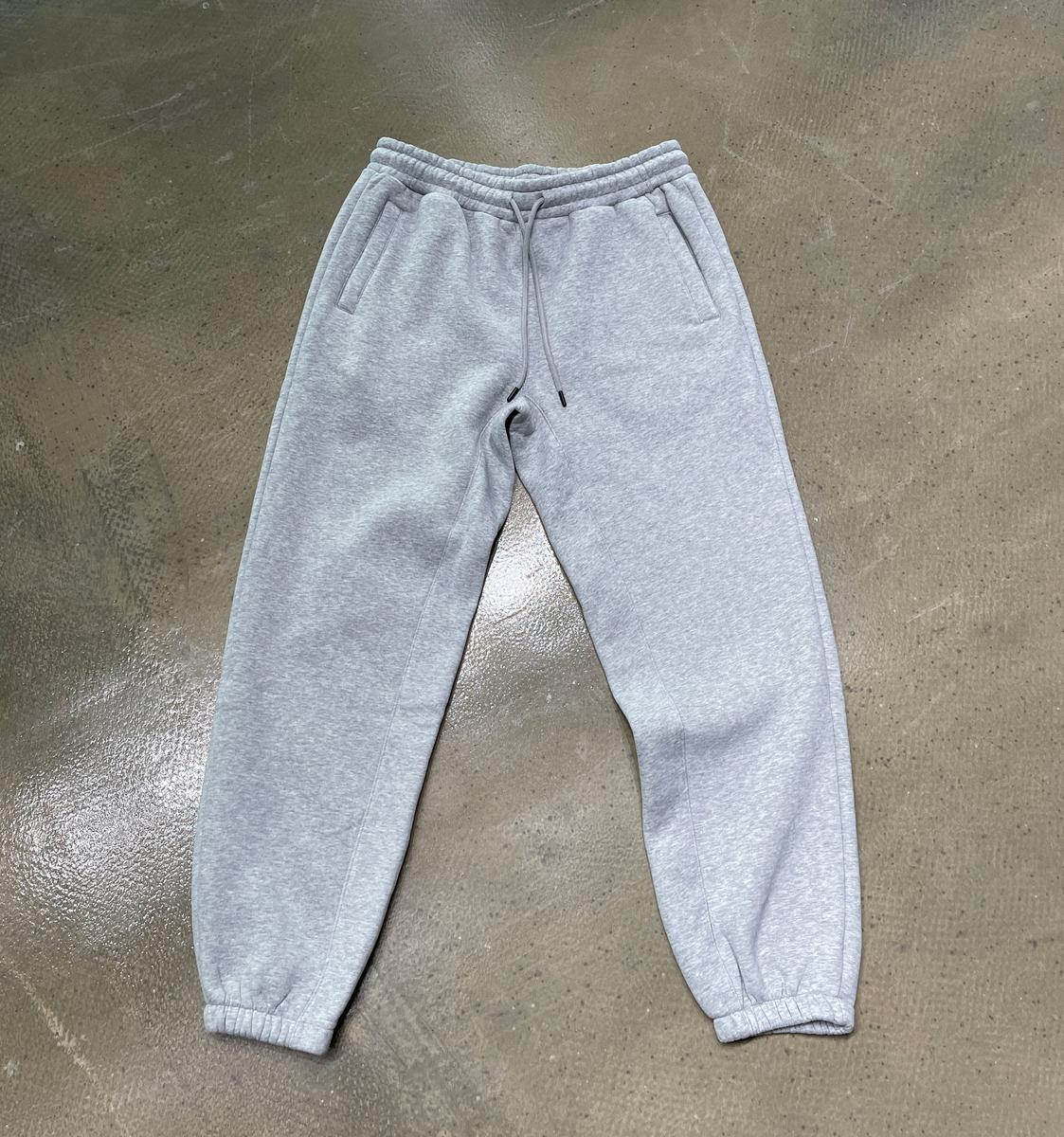 Tapered fleece fitness training joggers