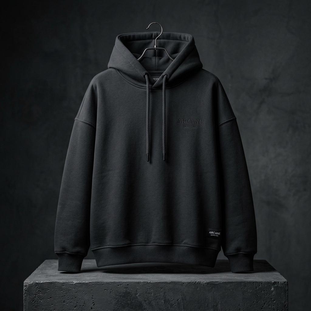 Custom Screen Printed Hoodies in Manufacturing Facility